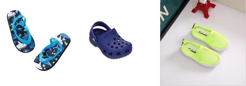 Baby Flip Flops, Crocs, Beach Shoes
