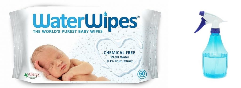 Baby Water Spray & Baby Wipes